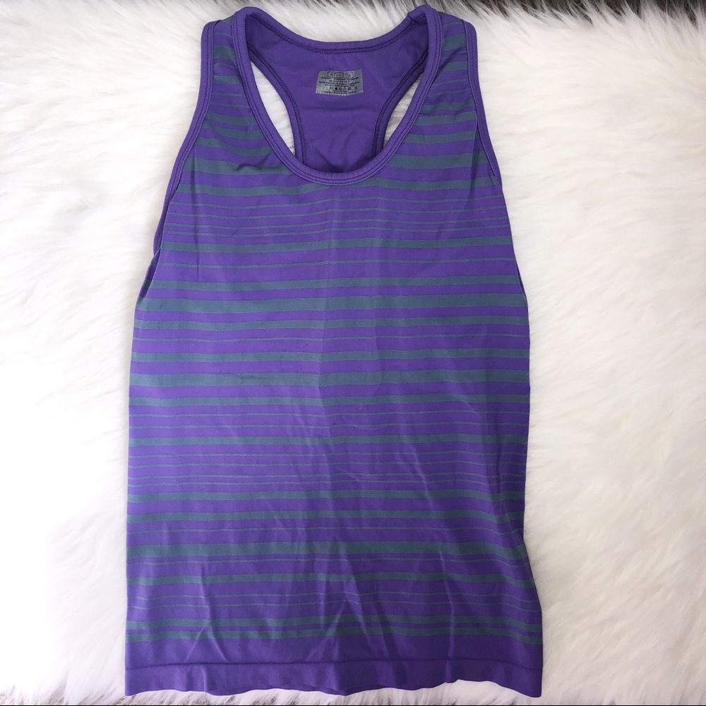 Athleta Racerback Striped Tank